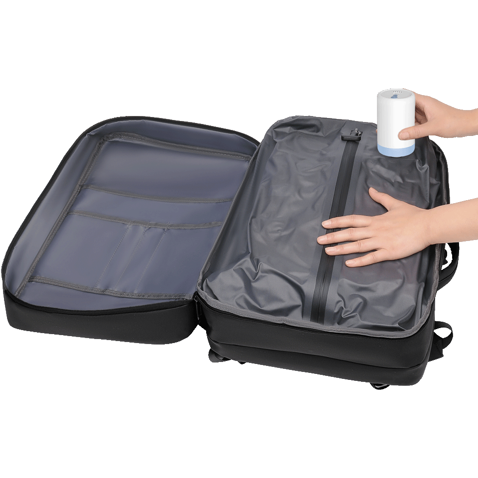 Sac à dos multifonctions avec pompe de compression (compatible Easyjet - 45cm) – Image 5