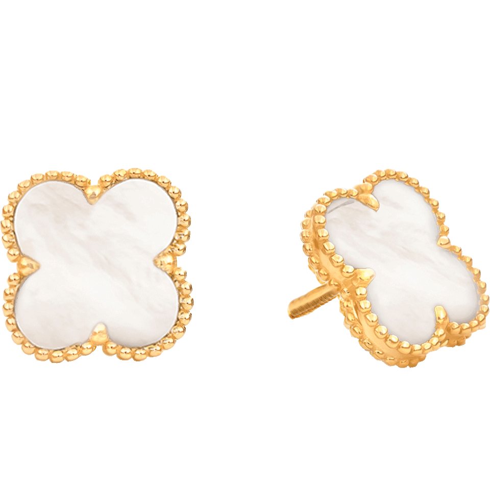 Boucle d'oreille chic - trèfle design – Image 2