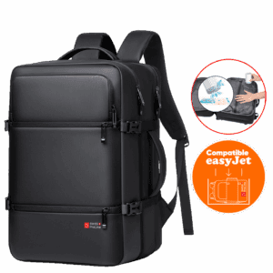 Sac à dos multifonctions avec pompe de compression (compatible Easyjet - 45cm)