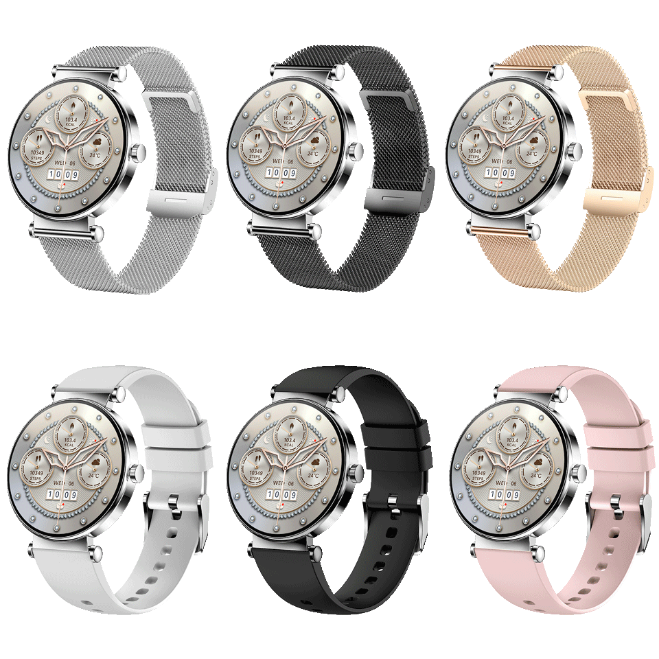 Montre connectée luxe 6en1