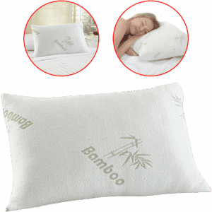 Oreiller de Luxe en Bambou avec mousse à mémoire de forme