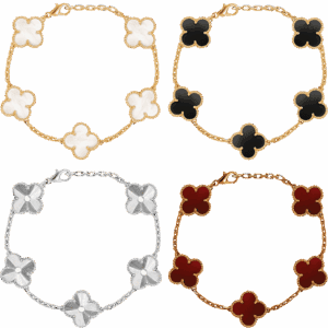 Bracelet chic - trèfle design