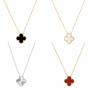 Collier chic - trèfle design