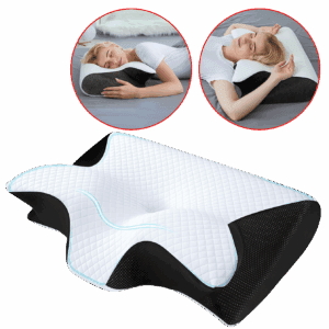 Oreiller cervical à mémoire de forme 4en1